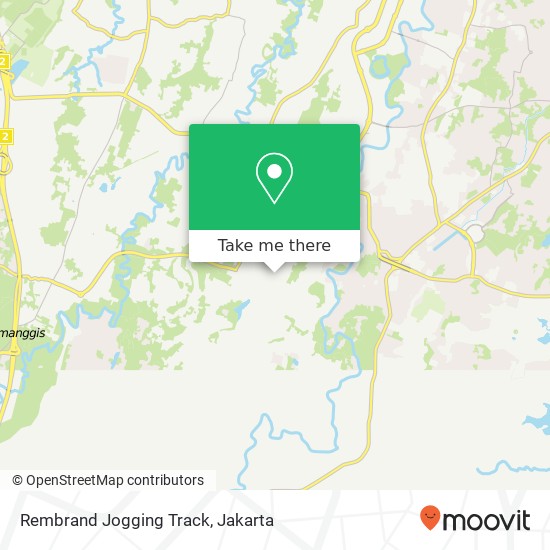 Rembrand Jogging Track map