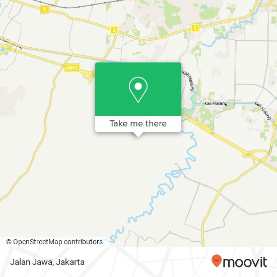 Jalan Jawa map