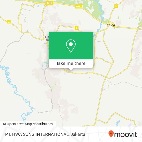 PT. HWA SUNG INTERNATIONAL map