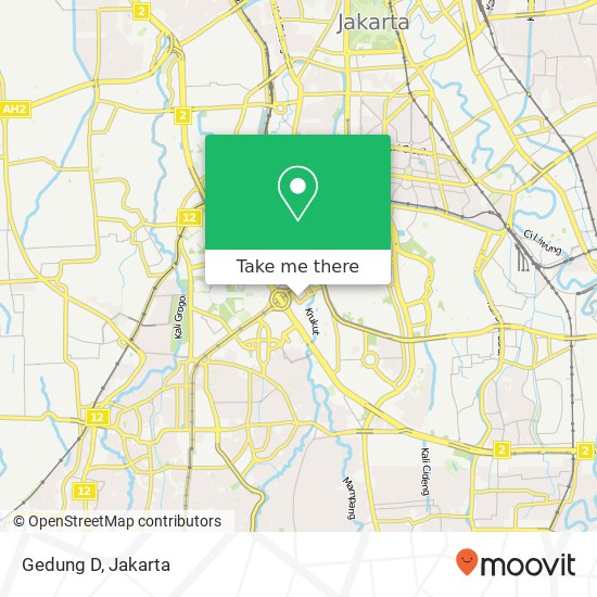 Gedung D map