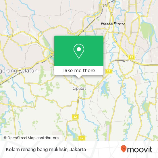 Kolam renang bang mukhsin map