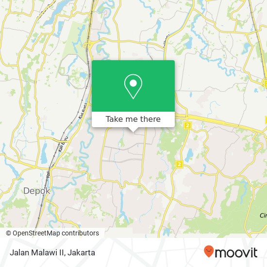 Jalan Malawi II map