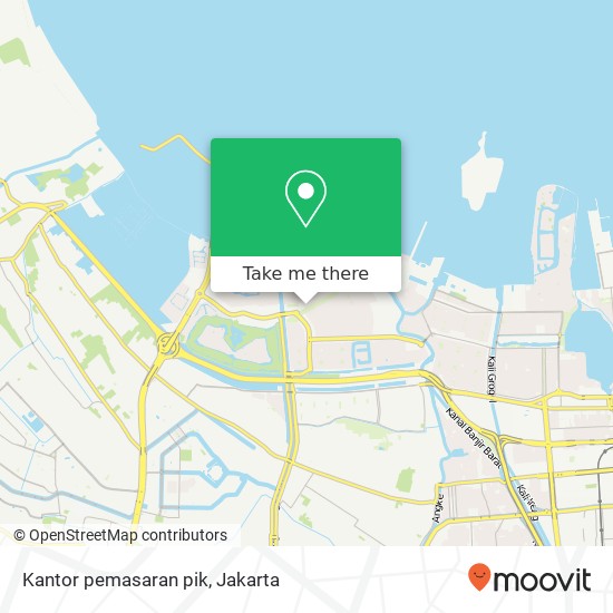 Kantor pemasaran pik map