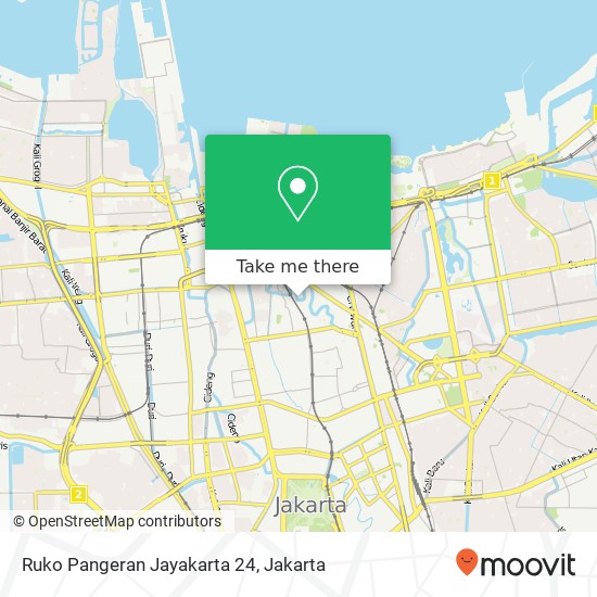 Ruko Pangeran Jayakarta 24 map