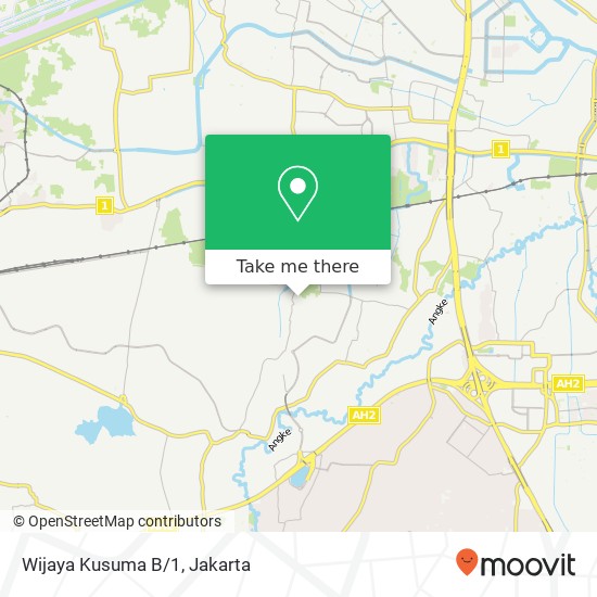 Wijaya Kusuma B/1 map