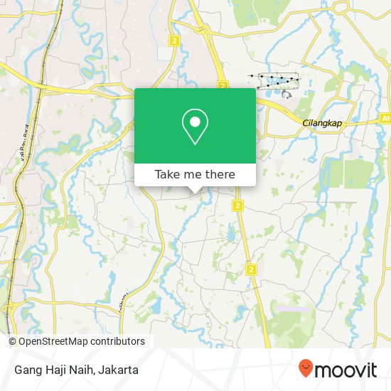 Gang Haji Naih map