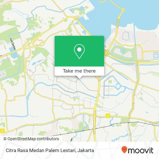 Citra Rasa Medan Palem Lestari map