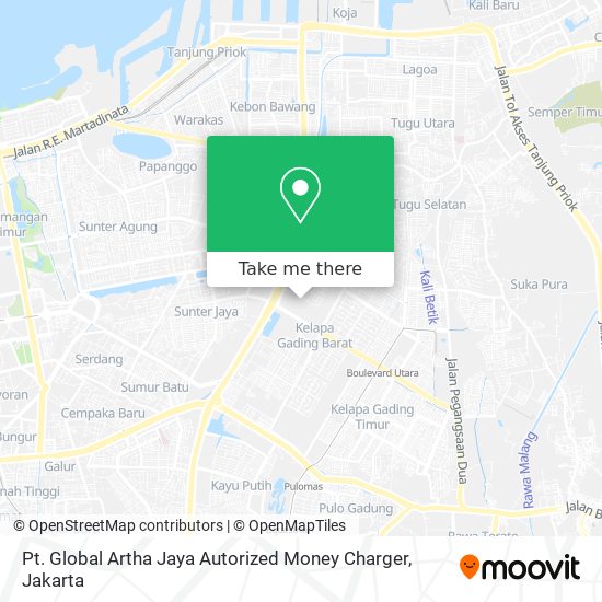 Pt. Global Artha Jaya Autorized Money Charger map