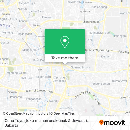 Ceria Toys (toko mainan anak-anak & dewasa) map