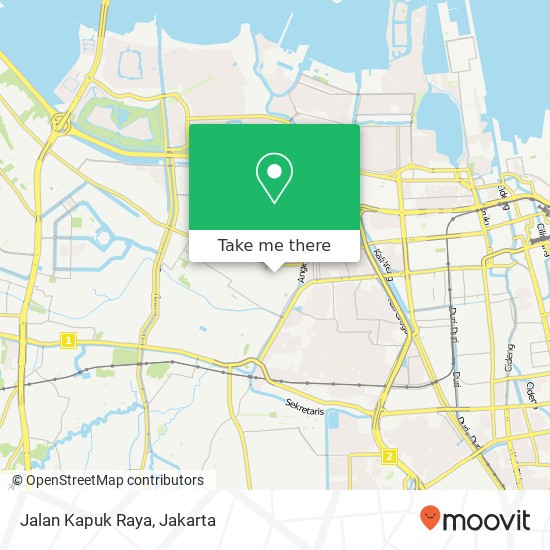 Jalan Kapuk Raya map