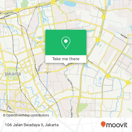 106 Jalan Swadaya II map