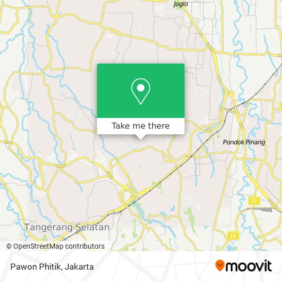 Pawon Phitik map