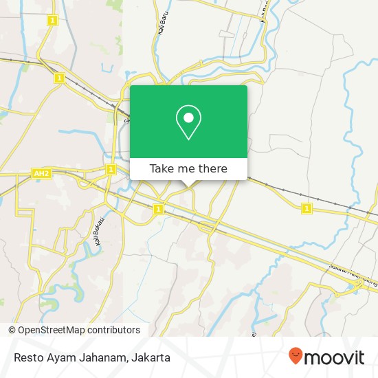 Resto Ayam Jahanam map