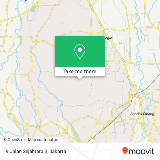 9 Jalan Sejahtera II map