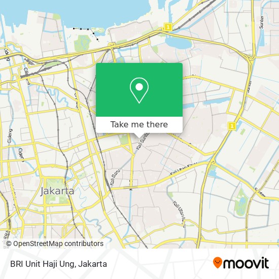 BRI Unit Haji Ung map