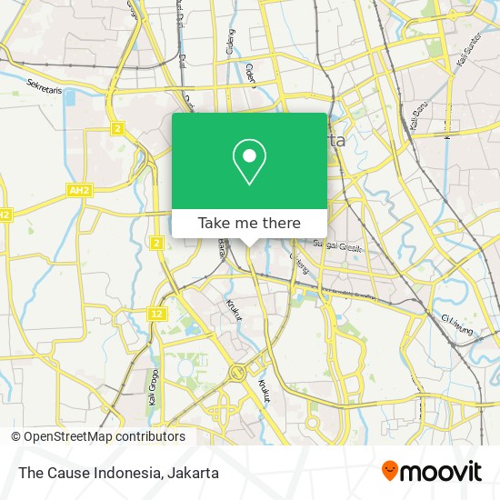 The Cause Indonesia map