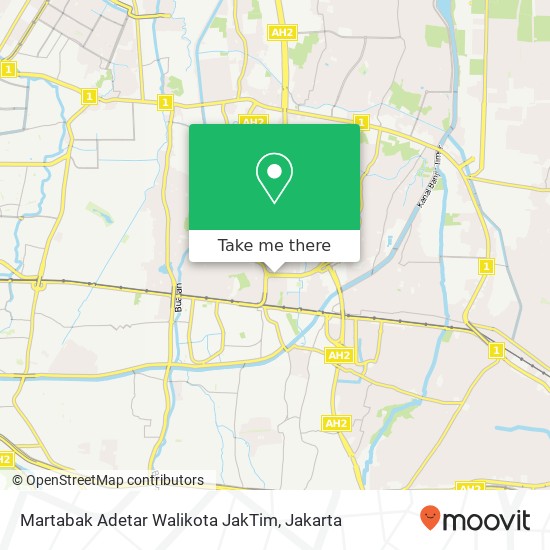 Martabak Adetar Walikota JakTim map