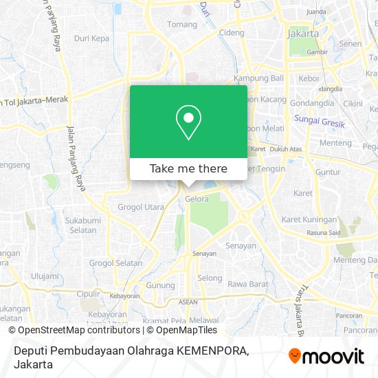Deputi Pembudayaan Olahraga KEMENPORA map