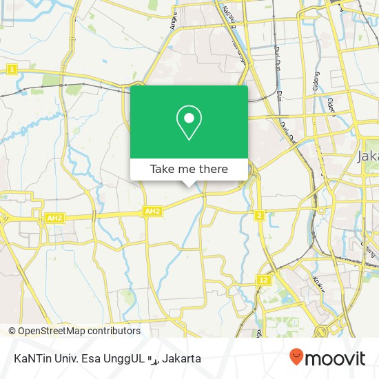 KaNTin Univ. Esa UnggUL ړײ map