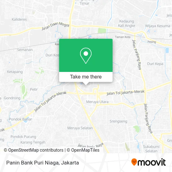 Panin Bank Puri Niaga map