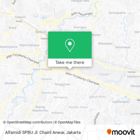 Alfamidi SPBU Jl. Chairil Anwar map