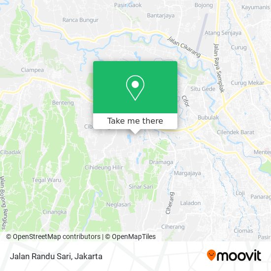 Jalan Randu Sari map