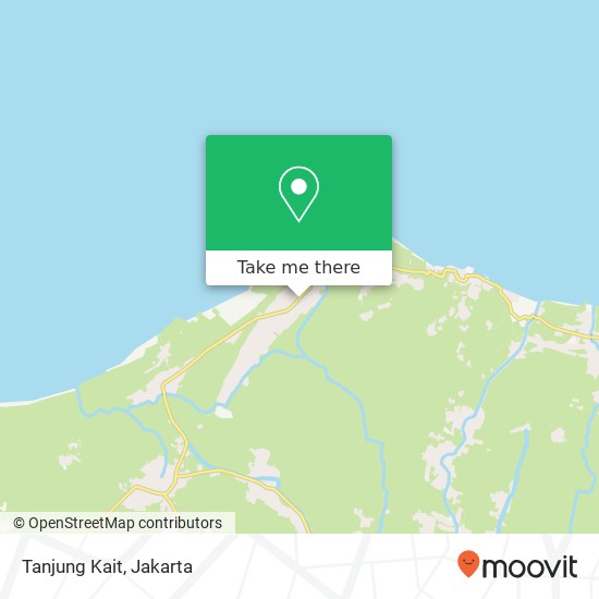 Tanjung Kait map