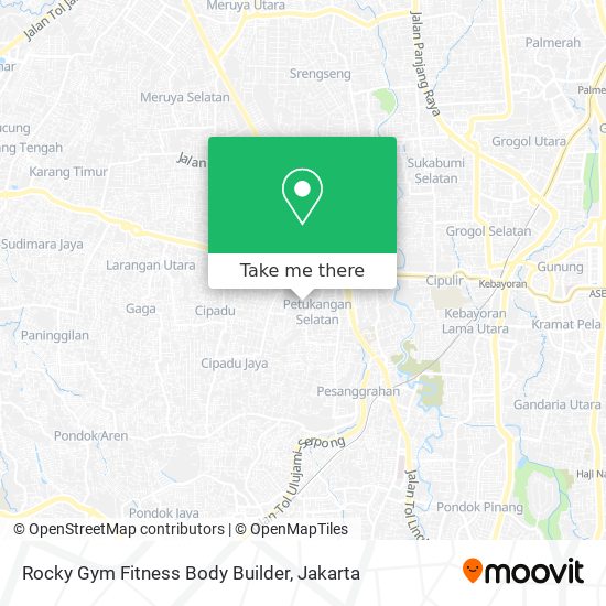Rocky Gym Fitness Body Builder map