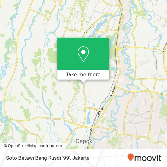 Soto Betawi Bang Rusdi '99' map