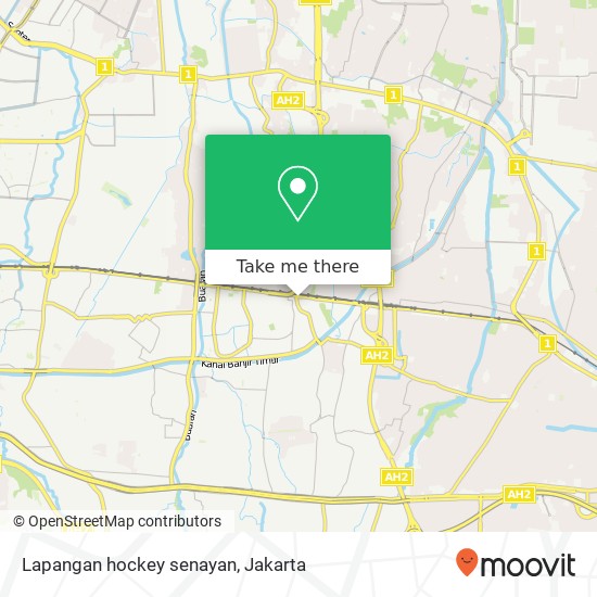 Lapangan hockey senayan map