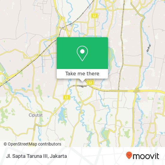 Jl. Sapta Taruna III map