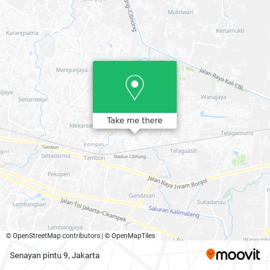 Senayan pintu 9 map