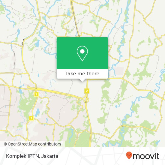 Komplek IPTN map