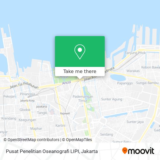Pusat Penelitian Oseanografi LIPI map