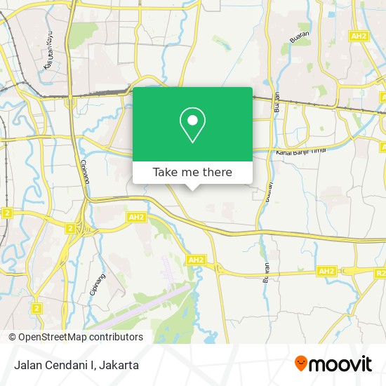 Jalan Cendani I map