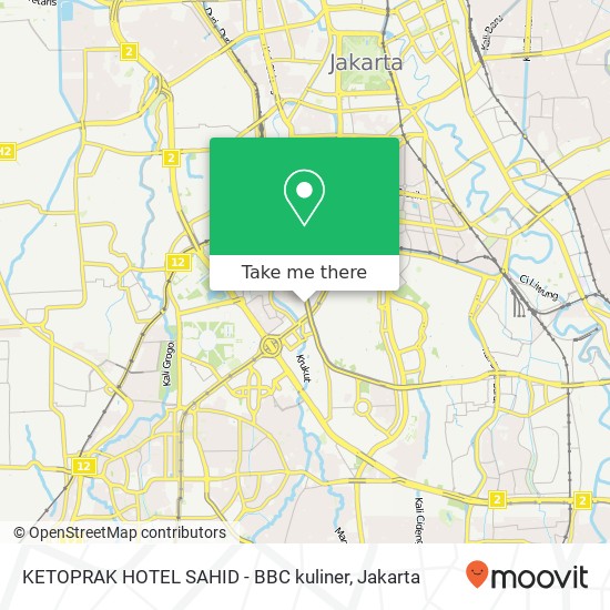 KETOPRAK HOTEL SAHID - BBC kuliner map