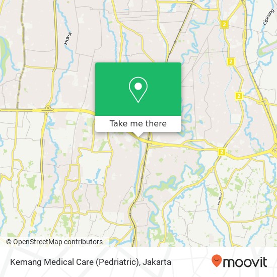 Kemang Medical Care (Pedriatric) map