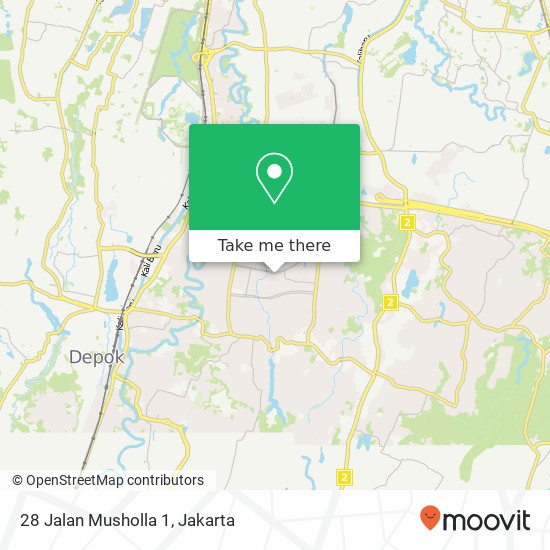 28 Jalan Musholla 1 map