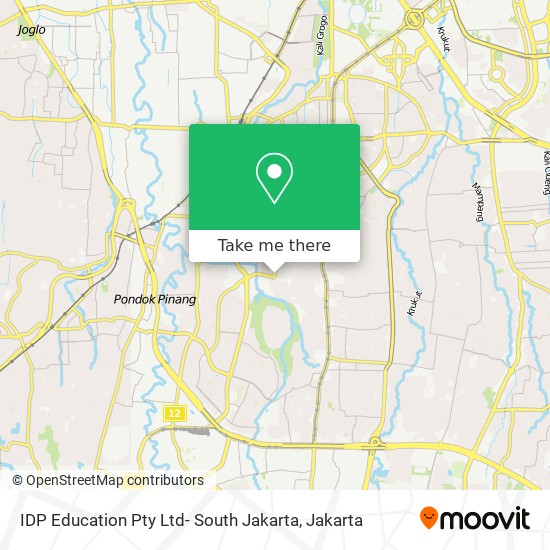 IDP Education Pty Ltd- South Jakarta map