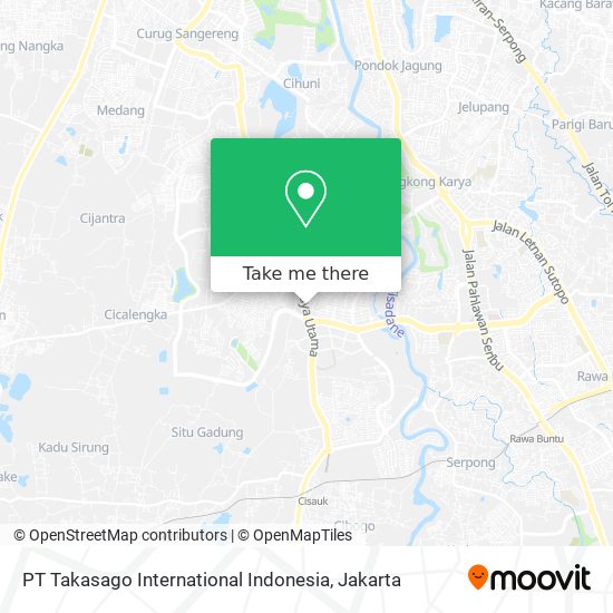 PT Takasago International Indonesia map