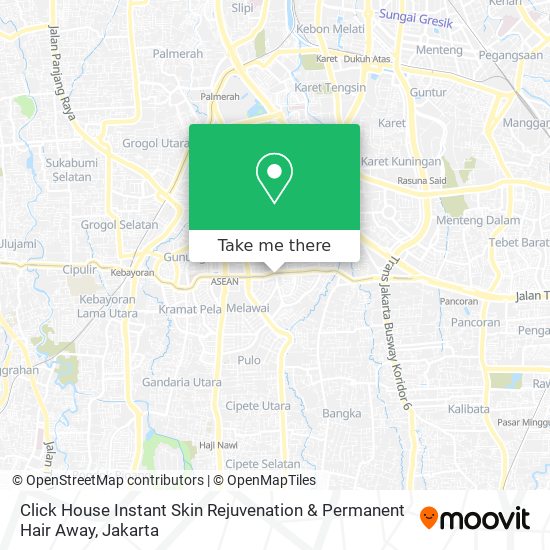 Click House Instant Skin Rejuvenation & Permanent Hair Away map