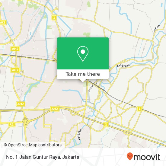 No. 1 Jalan Guntur Raya map