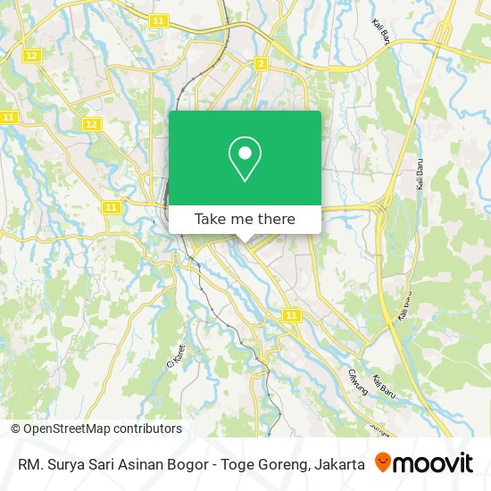 RM. Surya Sari Asinan Bogor - Toge Goreng map