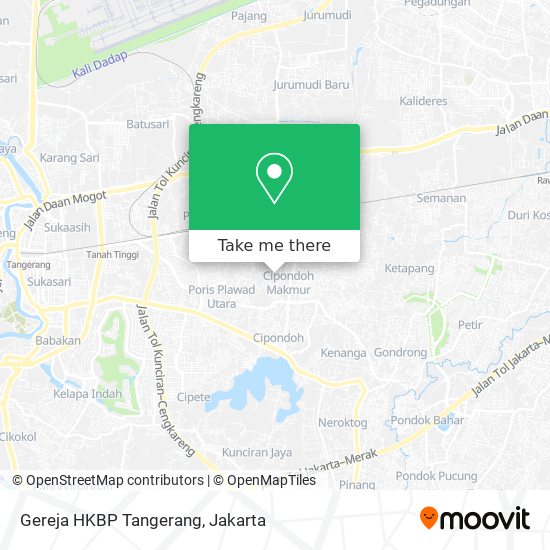 Gereja HKBP Tangerang map