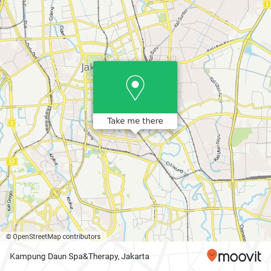 Kampung Daun Spa&Therapy map