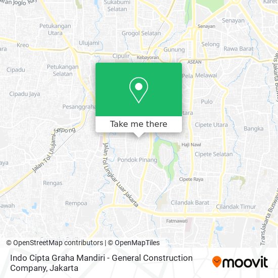 Indo Cipta Graha Mandiri - General Construction Company map