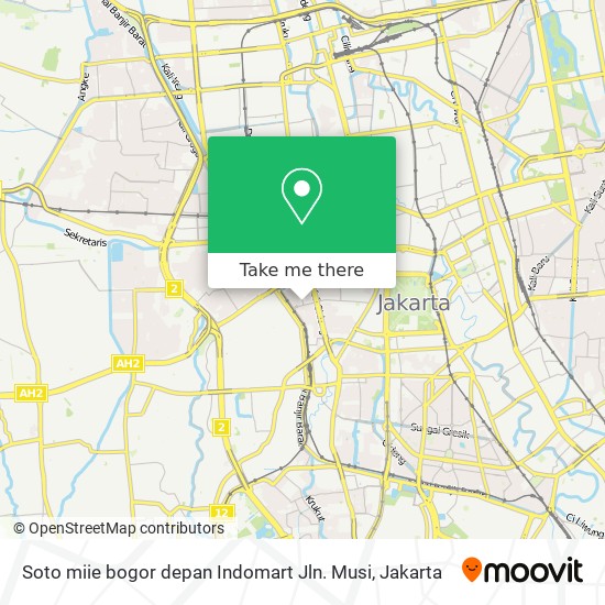 Soto miie bogor depan Indomart Jln. Musi map