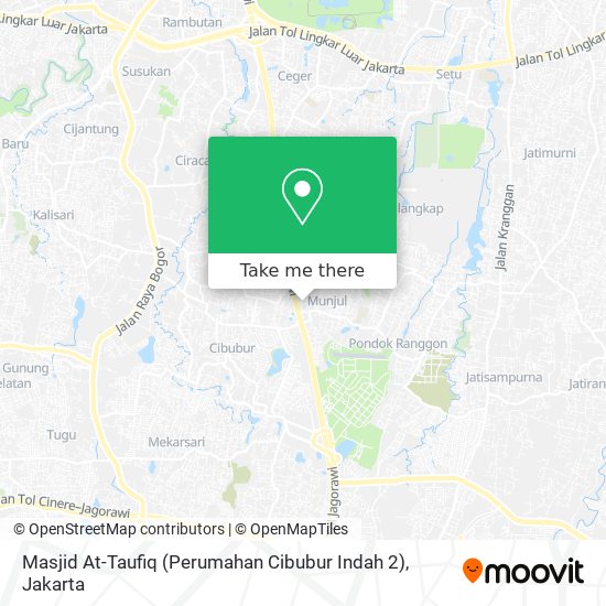 Masjid At-Taufiq (Perumahan Cibubur Indah 2) map