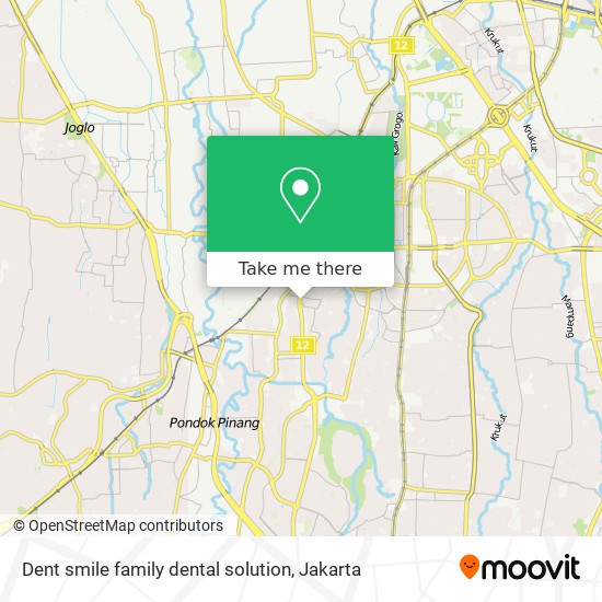 Dent smile family dental solution map