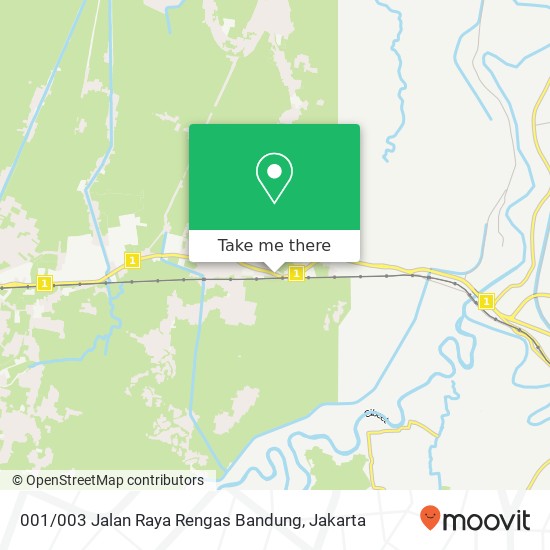 001 / 003 Jalan Raya Rengas Bandung map